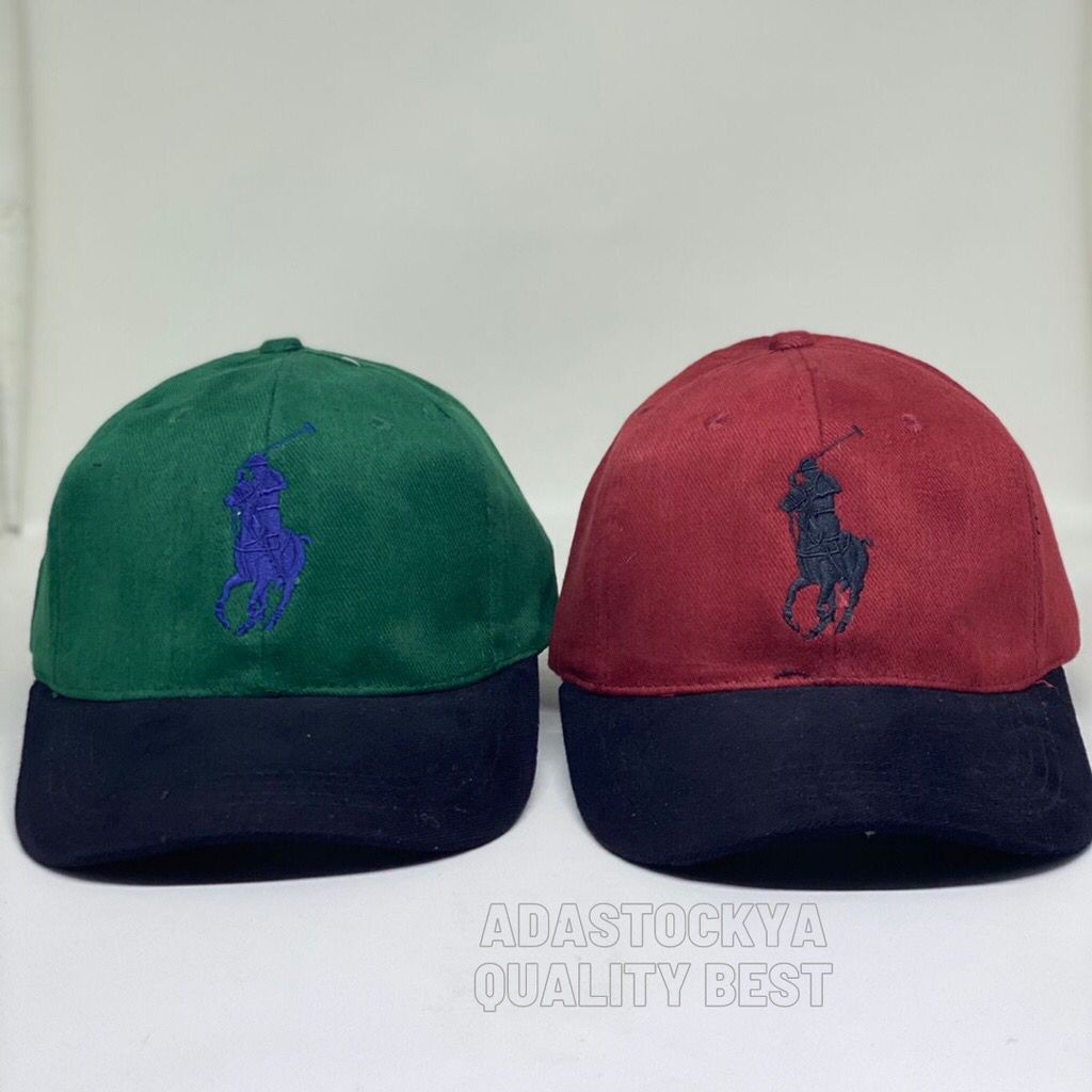 Topi POLO WARNA KOMBINASI Rlph Lrn Original Import