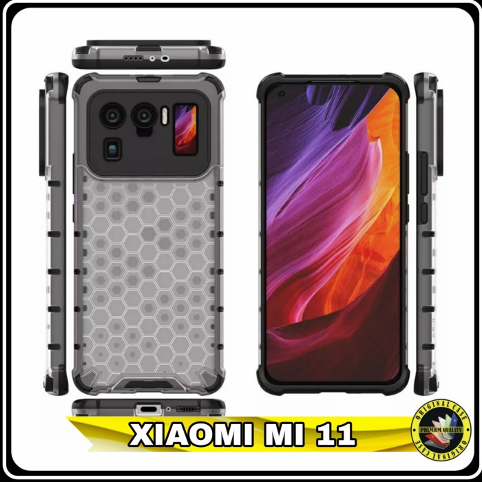 Casing Xiaomi Mi 11 Ultra SoftCase HoneyComb Rugged Amor Cover M11