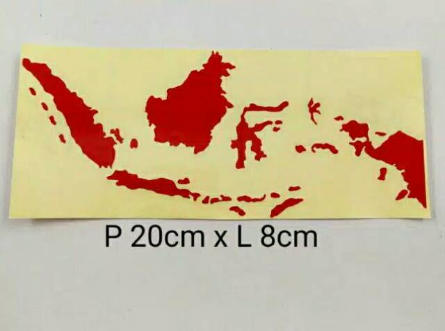 

Sticker Cutting Peta (BISA COD)