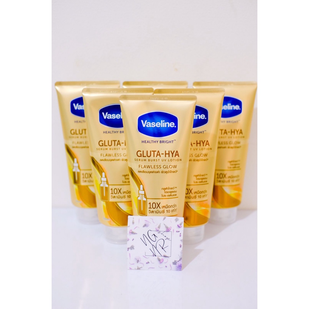 VASELINE GLUTA HYA 330ML ORI THAILAND 100% SERUM LOTION