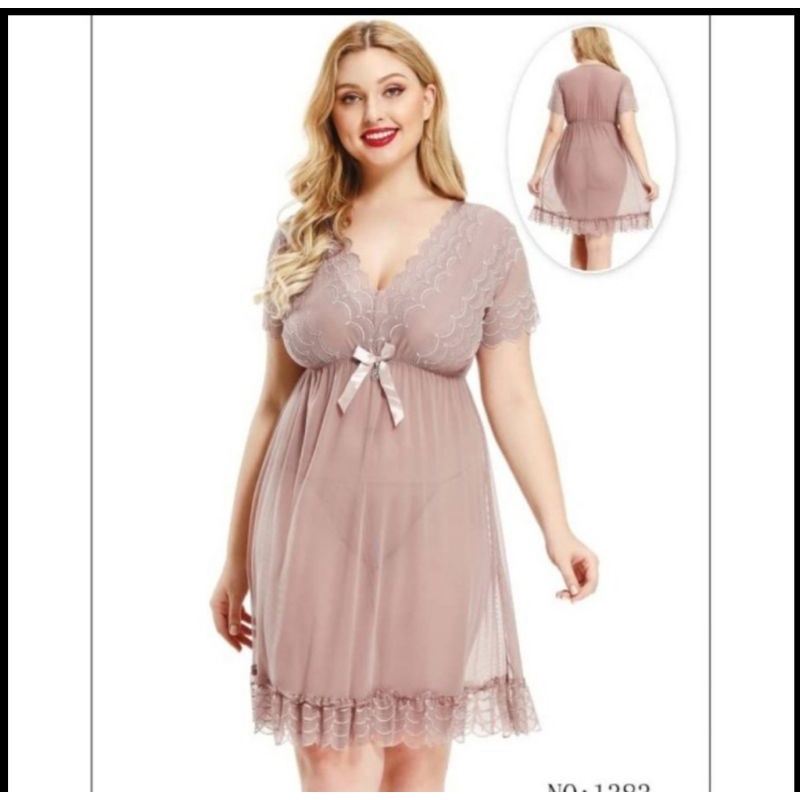 ROSE dress lingerie premium,lingerie jumbo,lingerie seksi