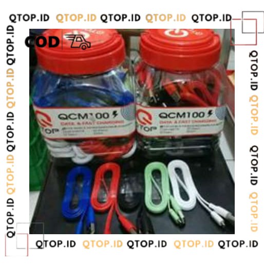 Kabel Data  Type C QTOP QCM100 [qtop.id]