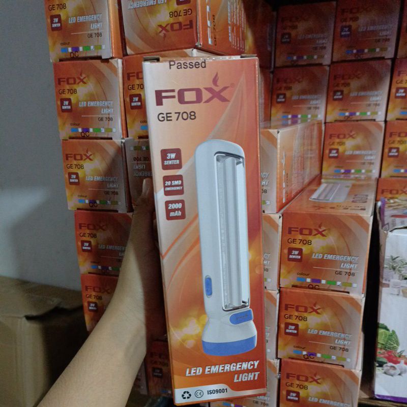 ( AJ ) SENTER FOX 708 / SENTER SERBAGUNA / LAMPU SENTER