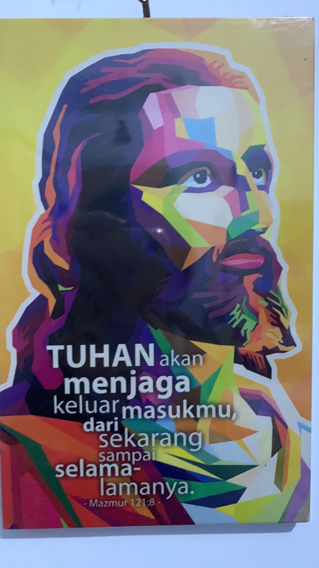 Hiasan Dinding Rohani Mdf1-015 Tuhan Akan