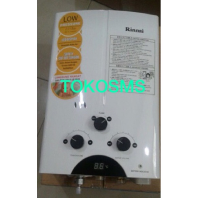 water heater gas rinnai REU 5CFC pemanas air REU5cfc RINNAI REU 5 cfc