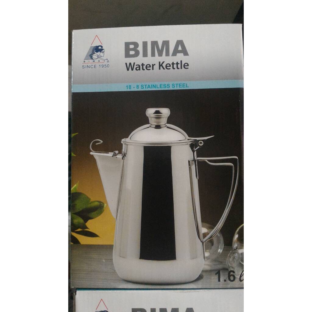 Bima Teko Air 1.6 Lt / Water Kettle / Pitcher Stainless Steel Jug