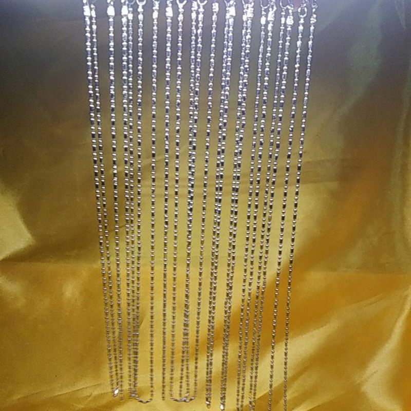 Sale Kalung besi polos bola bambu