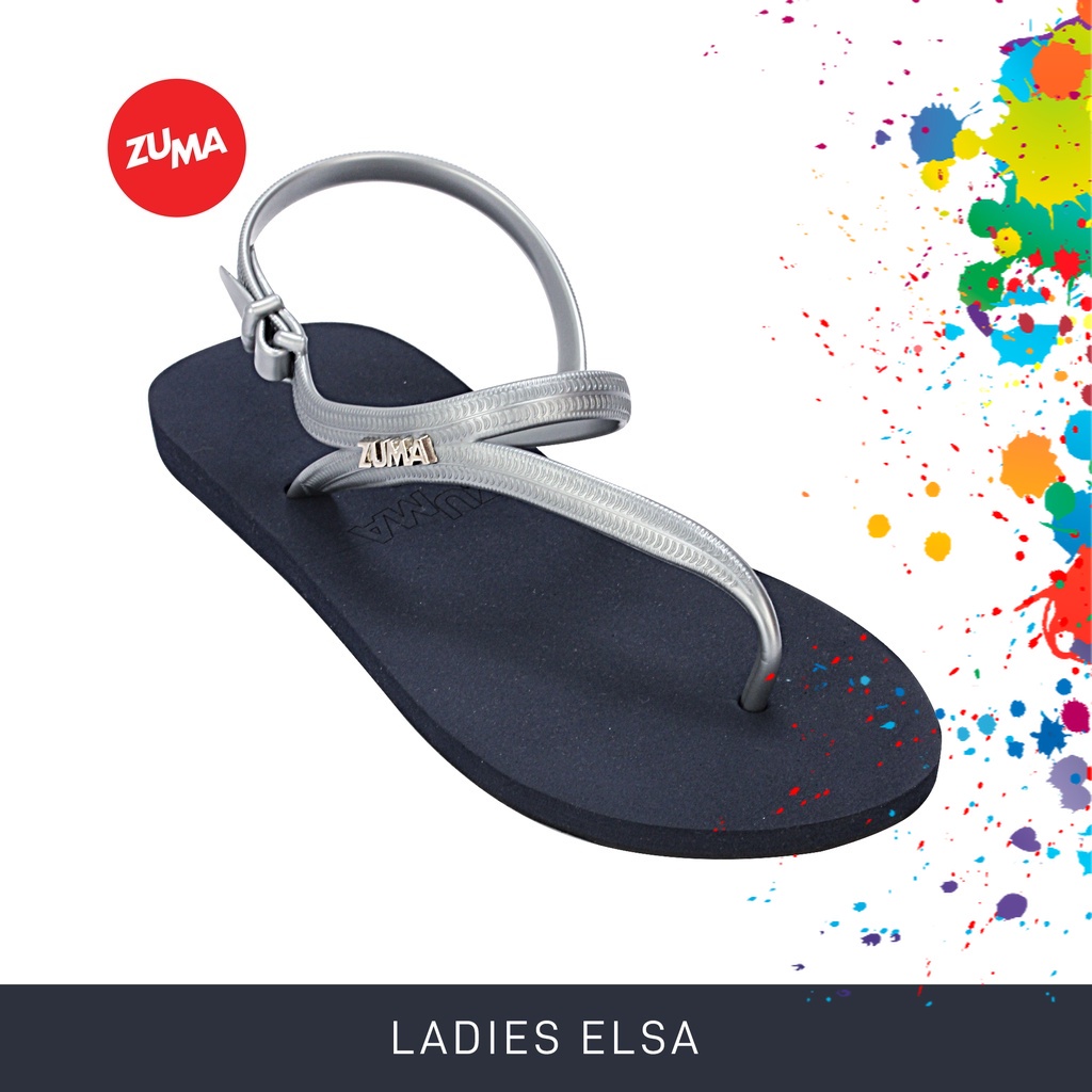 Zuma New Ladies Elsa 10 - Silver Navy