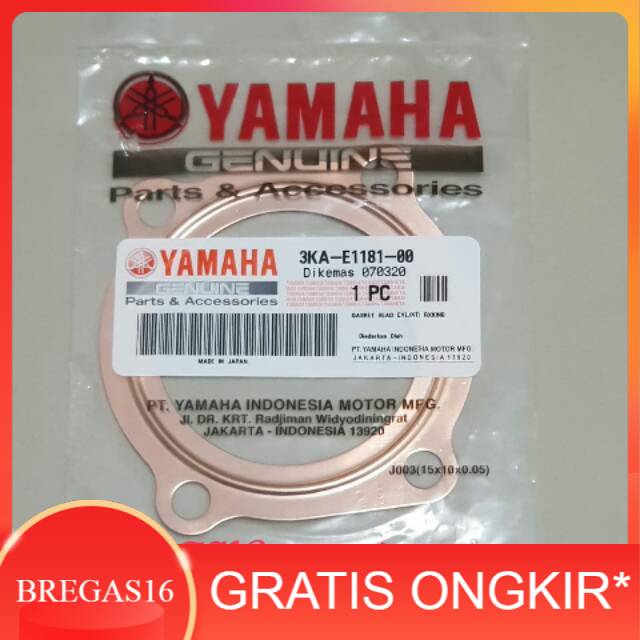 Packing kop Rx King Packing silinder head Rx King Packing Original yamaha YGP