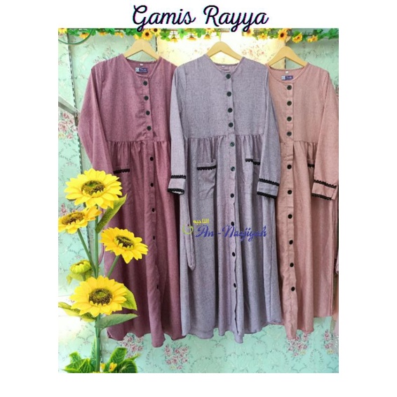 Gamis Raya Sada Hijab Katun Madinah Fodu Gamis Murah Gamis terlaris