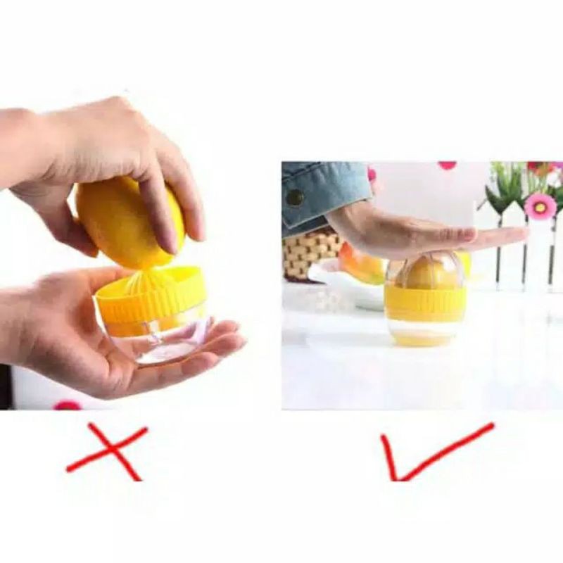 JC ACC - alat juice jeruk manual tangan pemeras jeruk tekan praktis - ALAT PERAS JERUK MANUAL MINI-5