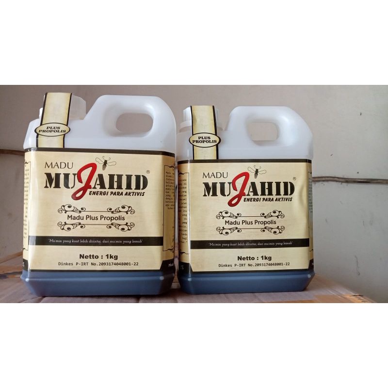 

Madu Mujahid Manis 1kg Plus propolis