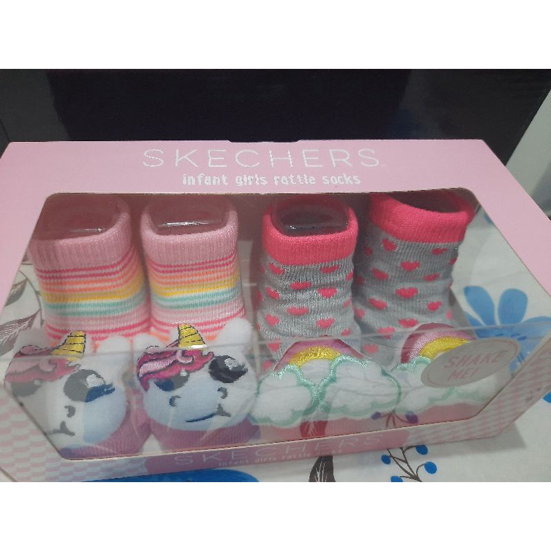 kaos kaki bayi rattle skechers