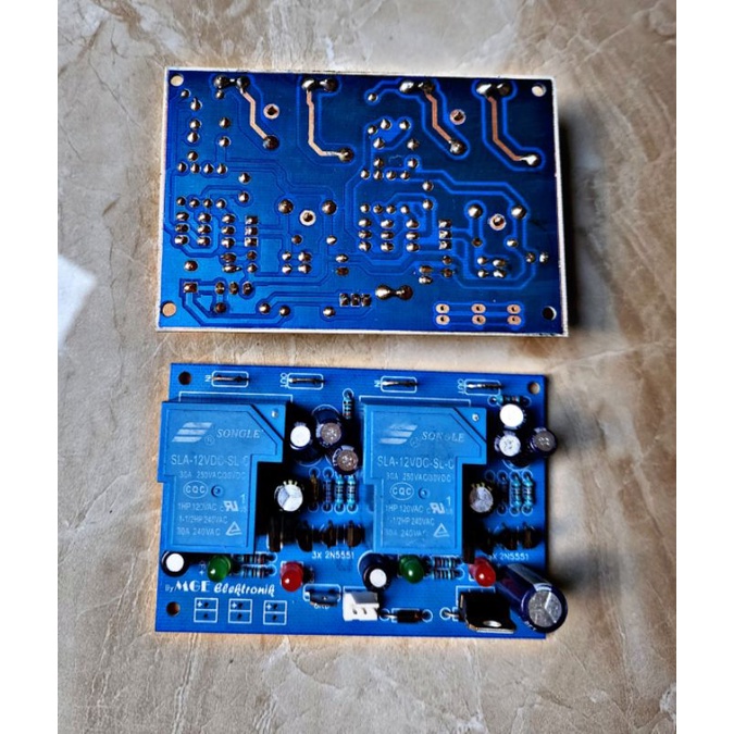 protek stereo 30ax2 rilay (pcb fiber) DESIGN TERBARU