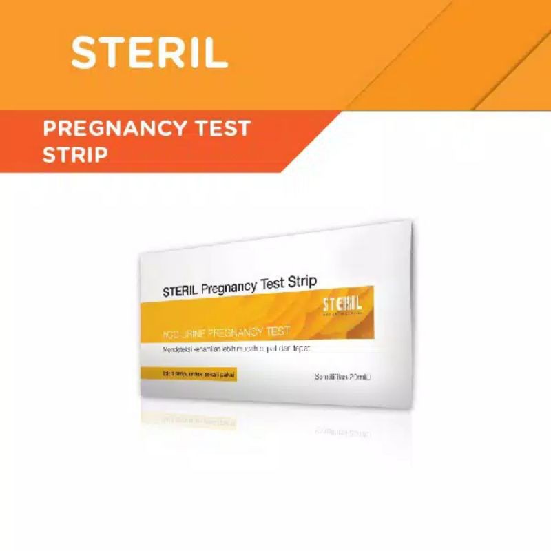 STERIL Pregnancy Test Strip - Alat Tes Kehamilan Murah - Test pack - Tespek