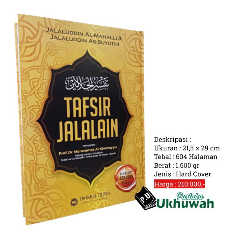 Tafsir Jalalain | Terjemah Tafsir Jalalain - Ummul Qura