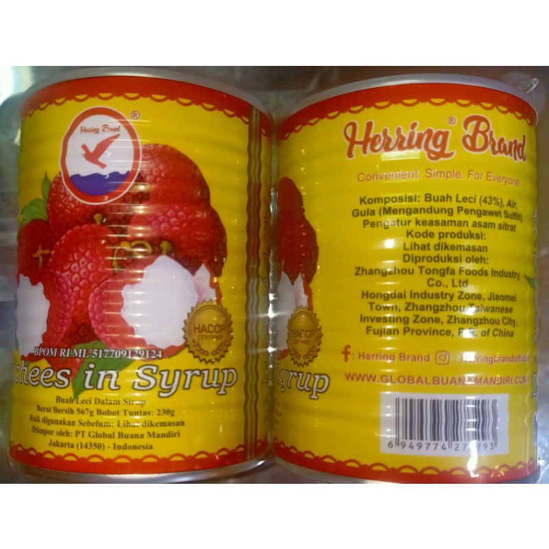 

Lecy kaleng merk hearing