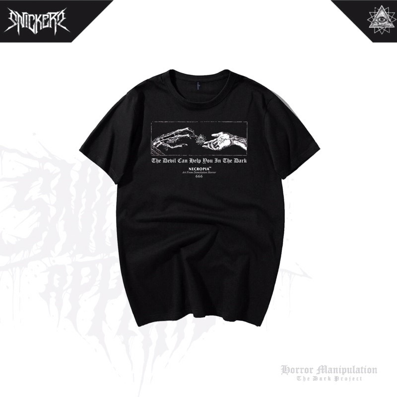 SNICKERS APPAREL / TSHIRT / KAOS DISTRO "devilshelp"