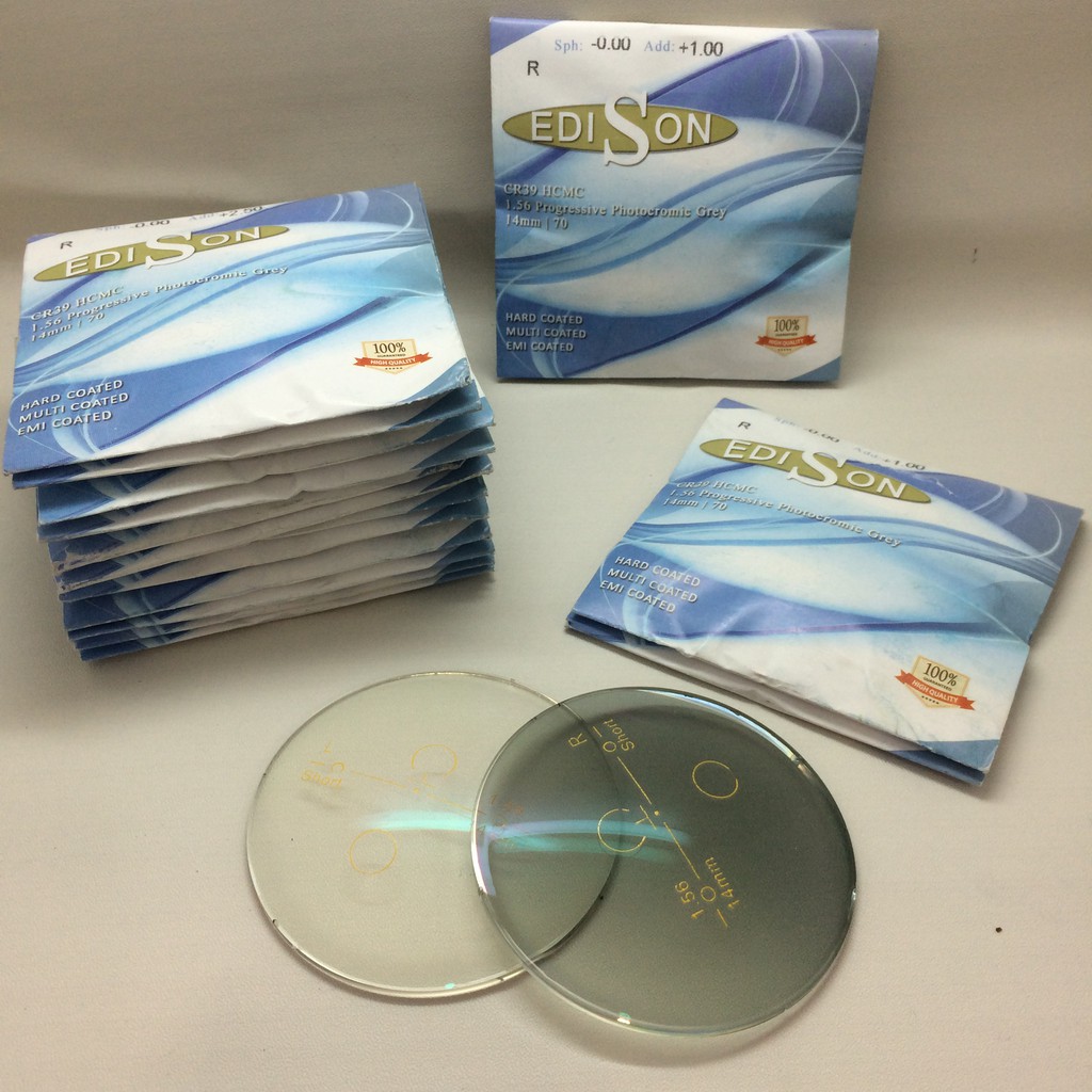 LENSA PROGRESIF PHOTOCHROMIC - MINUS(JAUH) & PLUS (DEKAT/BACA)
