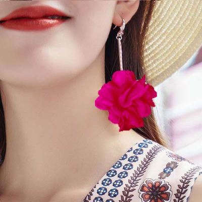 Anting Fashion Wanita Kekinian Style Korea Model Bunga MISS  40