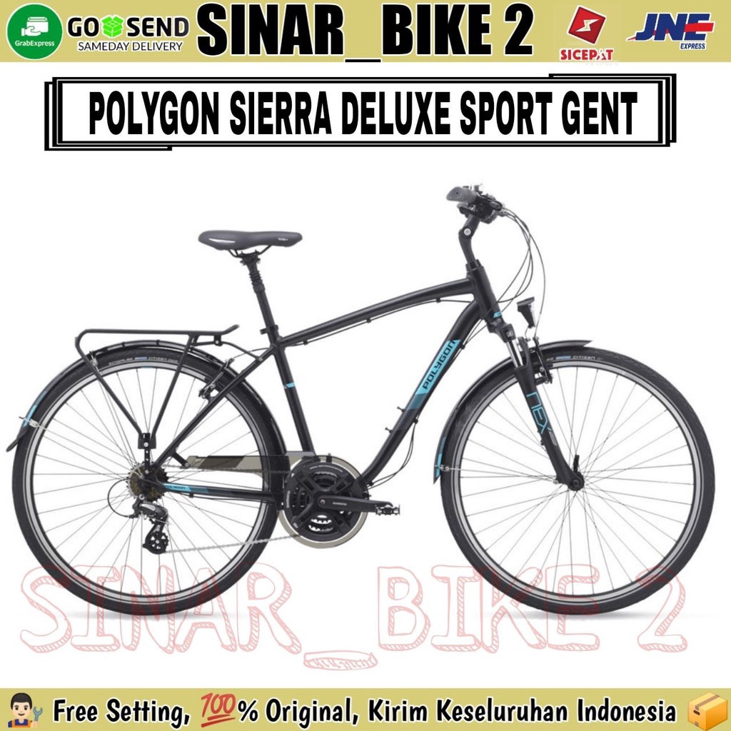 Sepeda POLYGON SIERRA Deluxe Sport Gent / Lady Ukuran 26 City Bike