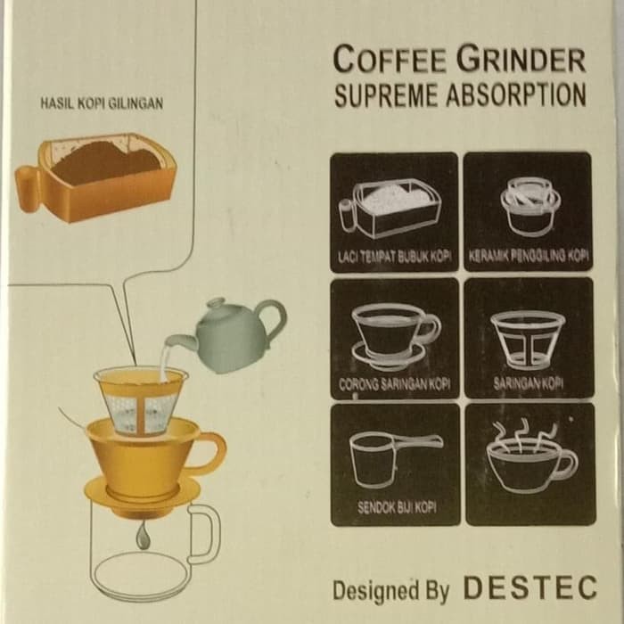 GILINGAN KOPI Starcam ,  SCG  017  ,  Star Cam, Destec, Manual , Gilingan Kopi , Coffe Grinder