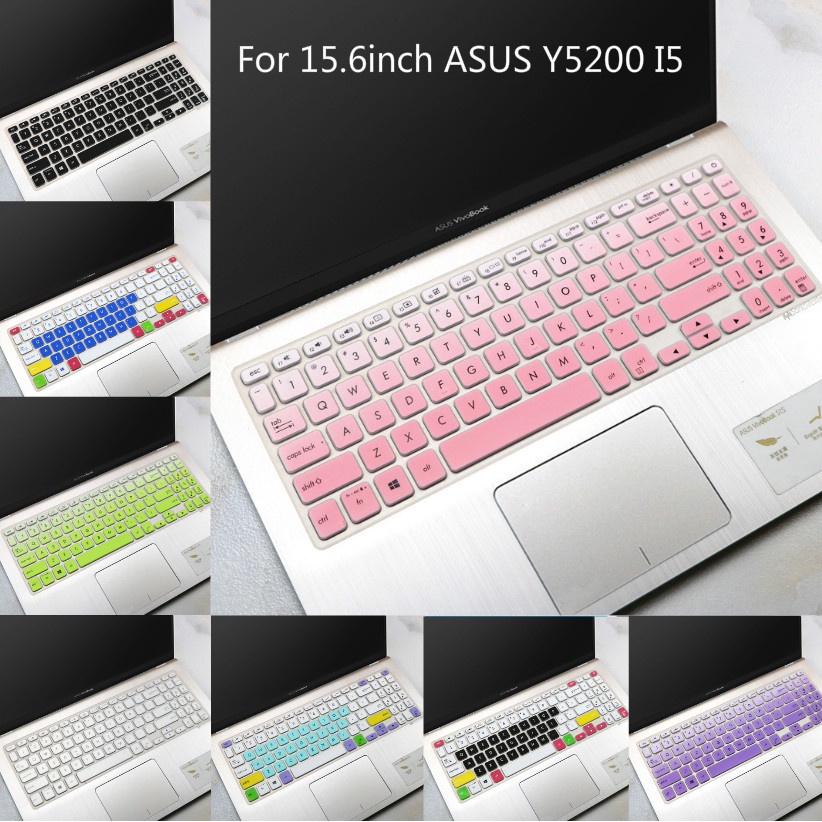 Fit For 15.6inch ASUS Y5200 I5 Soft Ultra-thin Silicone Laptop Keyboard Cover Protector