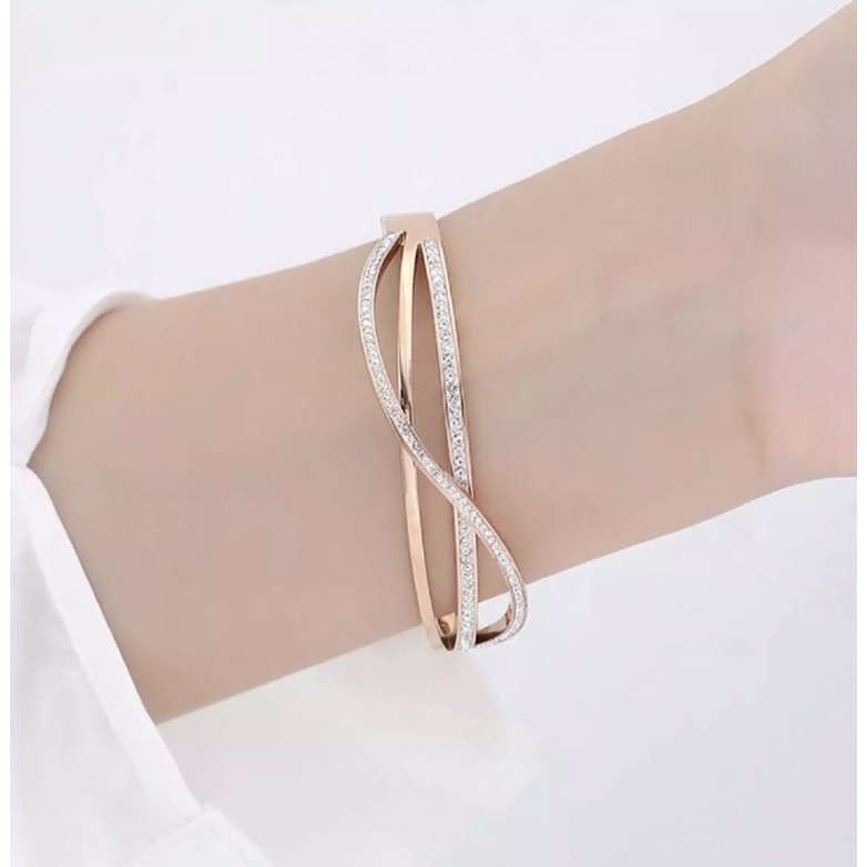 GELANG WANITA ASLI TITANIUM / AKSESORIS WANITA ASLI TITANIUM