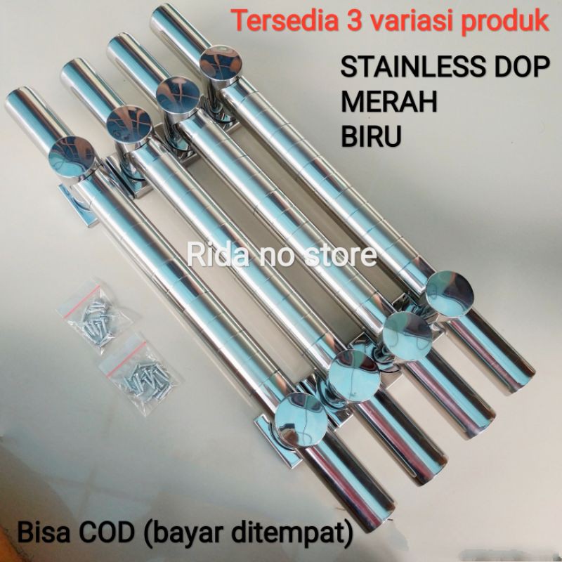 4 gagang handle pintu rumah 45 cm tarikan handle pintu rumah-100% ORIGINAL STAINLES