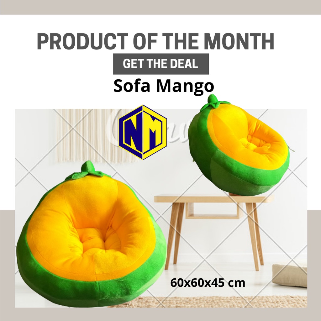 Sofa Buah Anak Sofa karakter Buah Lucu