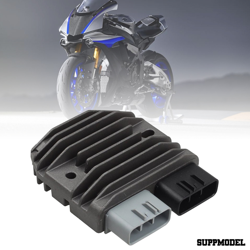 SPM R2001.1 Motorcycle Voltage Regulator Simple Structure Replacement Gray Easy Installation Voltage Regulator Rectifier for Hondas, for Yamahas, for Kawasaki, for Suzukis, for KTM motorcycle