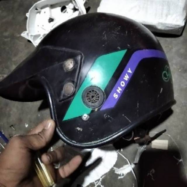 Helm KJP jadul clasik model kiwi c70 gl100 cb suzuki yamaha honda kawasaki