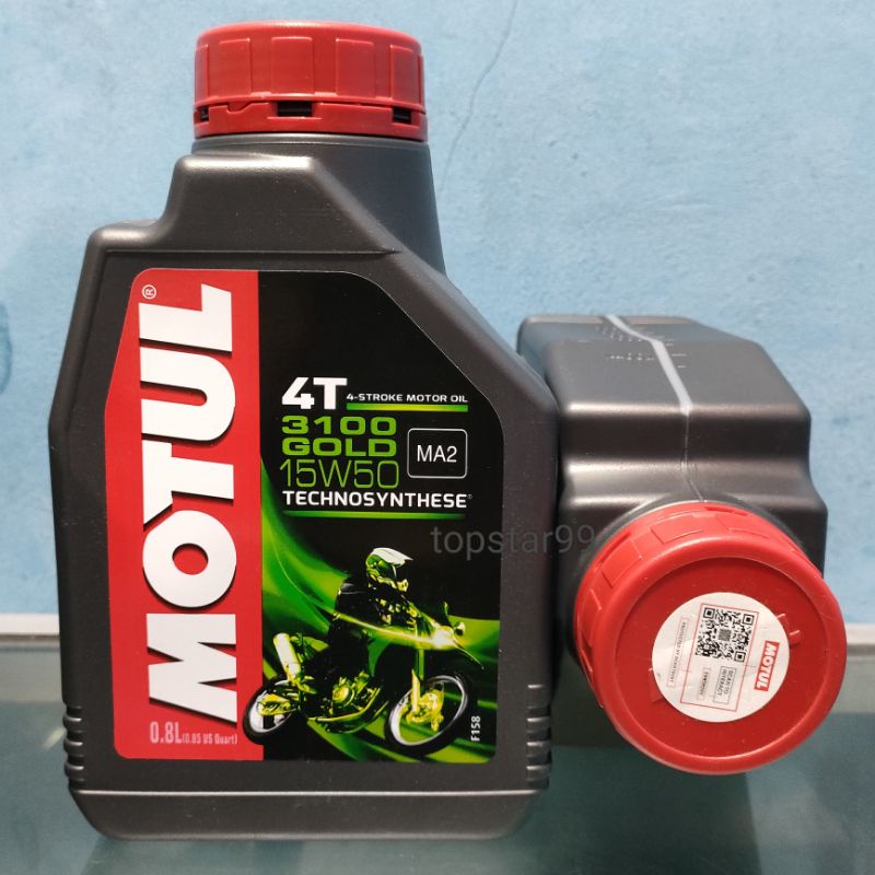 OLI MOTUL 5100 3100 SCOOTER MATIC SAE 10W30 10W40 OLI MESIN MOTOR MATIC /SPORT 1L &amp; 0.8L