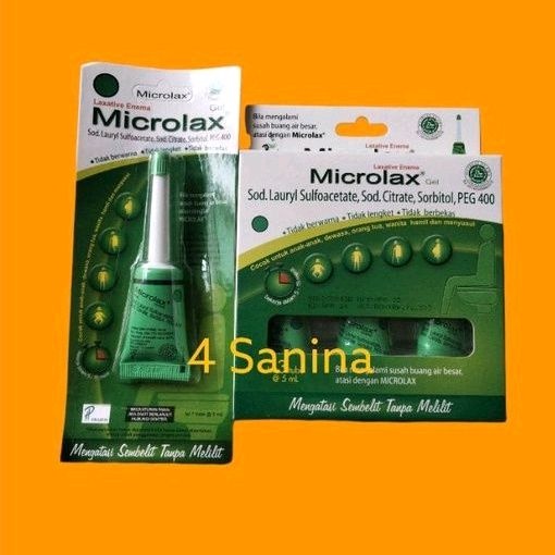 Microlax gel isi 1tube &amp; 3 tube @ 5ml / microlak