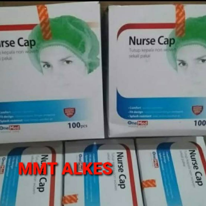 NURSE CAP ONEMED ISI 100 PCS  / NURSE  CUP ONEMED / HAIR NET