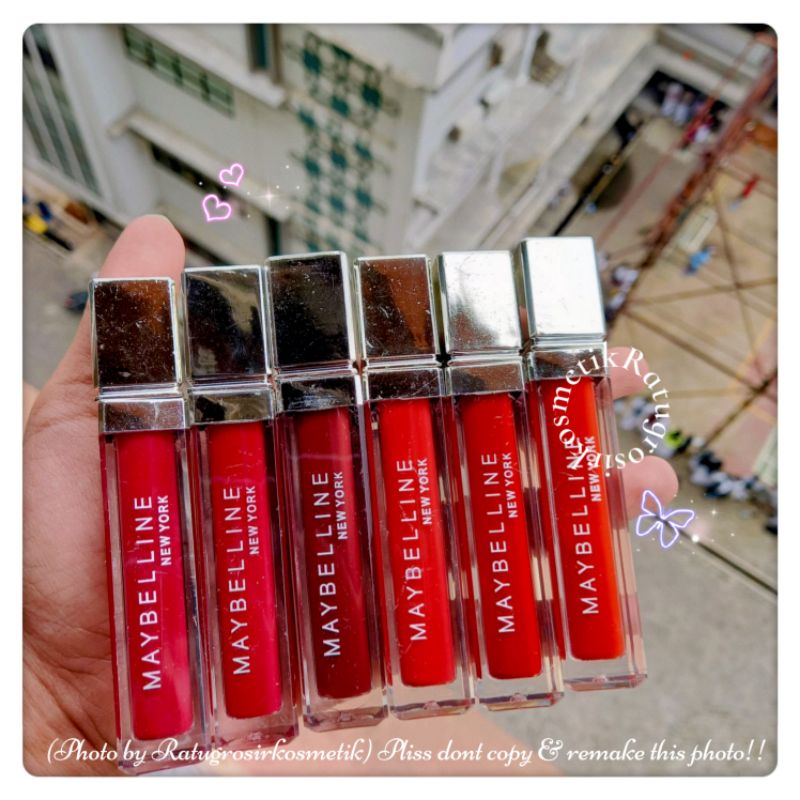 [PER 12 PCS] LIP GLOSS / LIPGLOSS MAYBELLINE MATTE NO.OH-1702