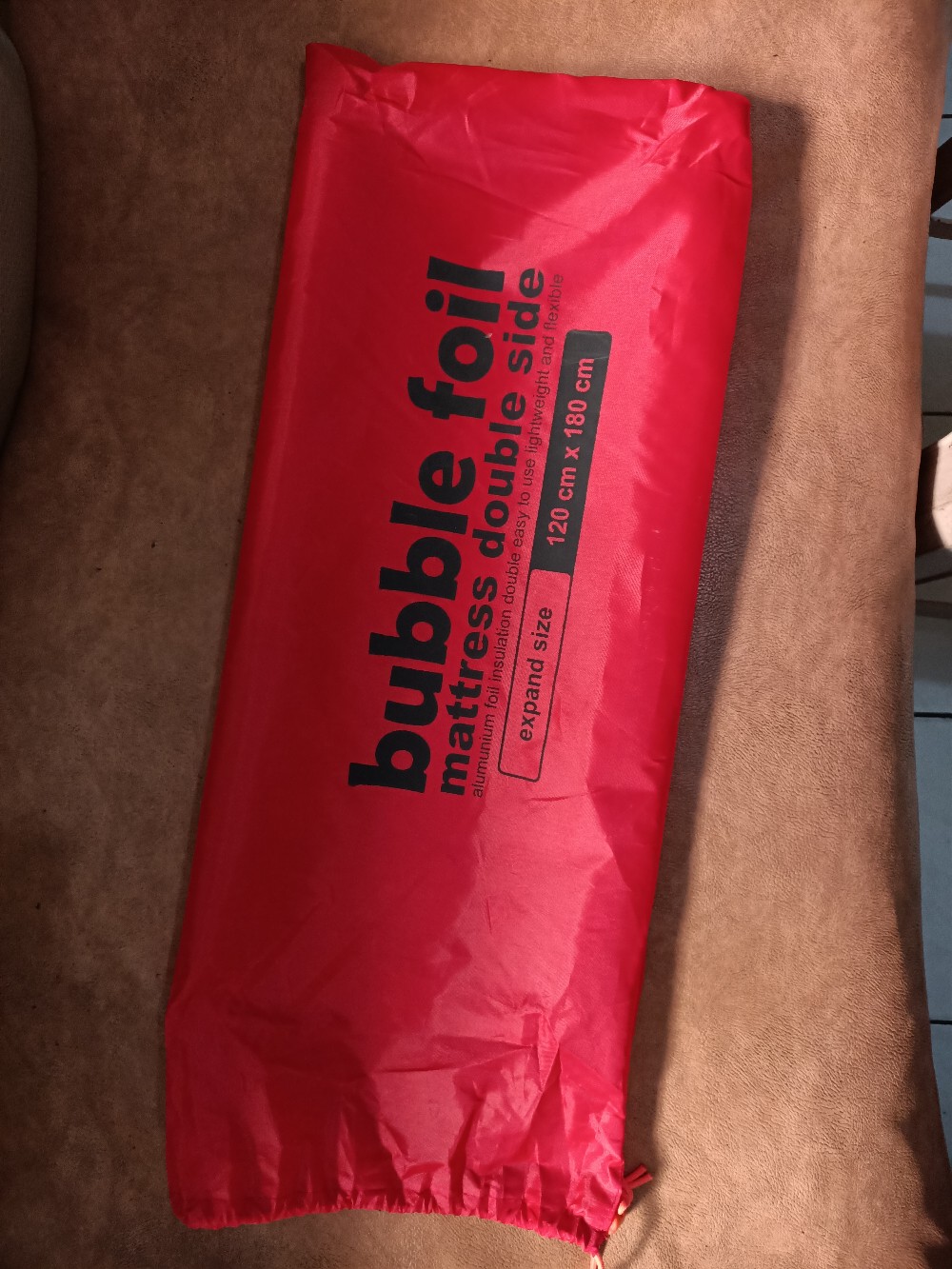 Matras Aluminum Foil Double Side Matras Camping Hiking Outdoor