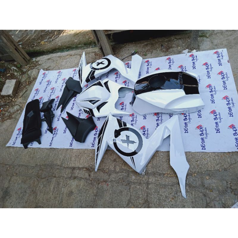 BODY BYSON MODEL NINJA FI FAIRING BYSON COVER TANGKI BYSON JOK BYSON SINGLE SEAT YAMAHA BYSON