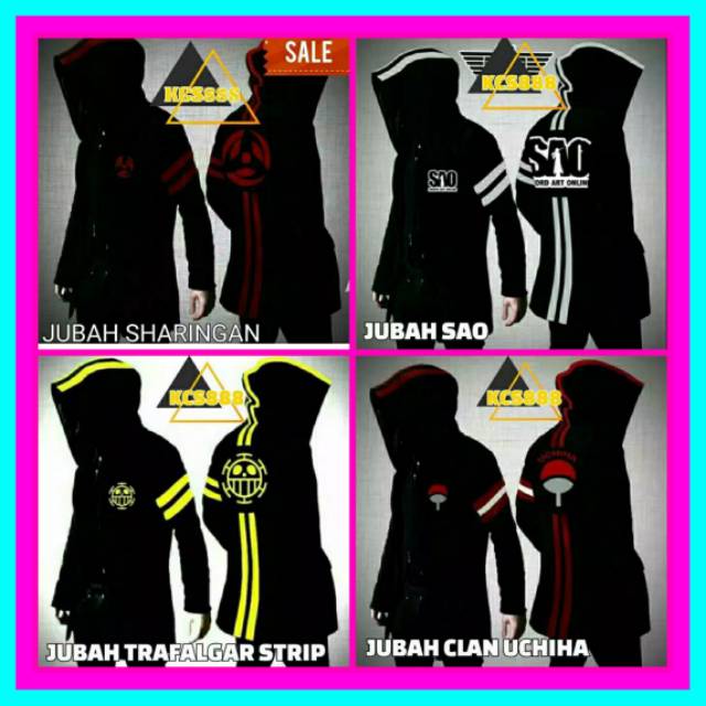 JUBAH ANIME ONE PIECE/Jaket One Piece TRAFALGAR LAW BEST PRODUK