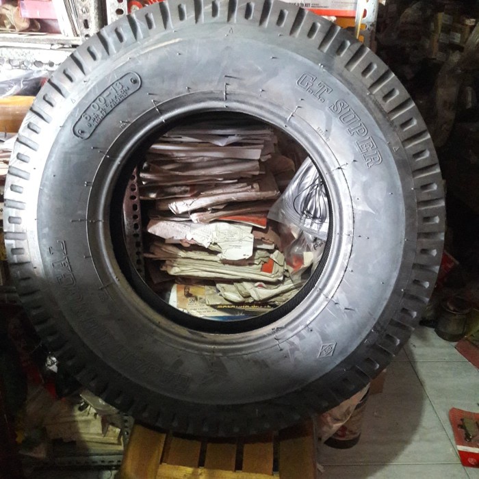 Ban Luar Mobil Gajah Tunggal Ukuran 6.00-13 Ring Velg 13 Tube Tipe