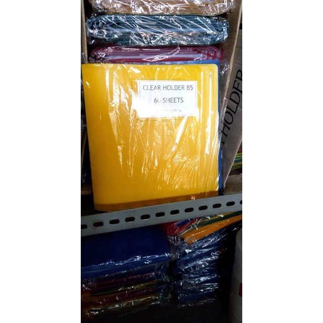 

Clear Holder / Dokumen Keeper isi 20 ukuran B5