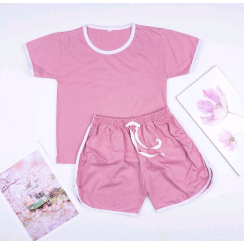 SET SETELAN BAJU CHUPA CHUPS SETELAN ANAK MURAH