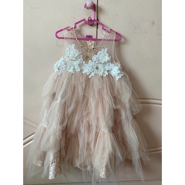 dress tule anak