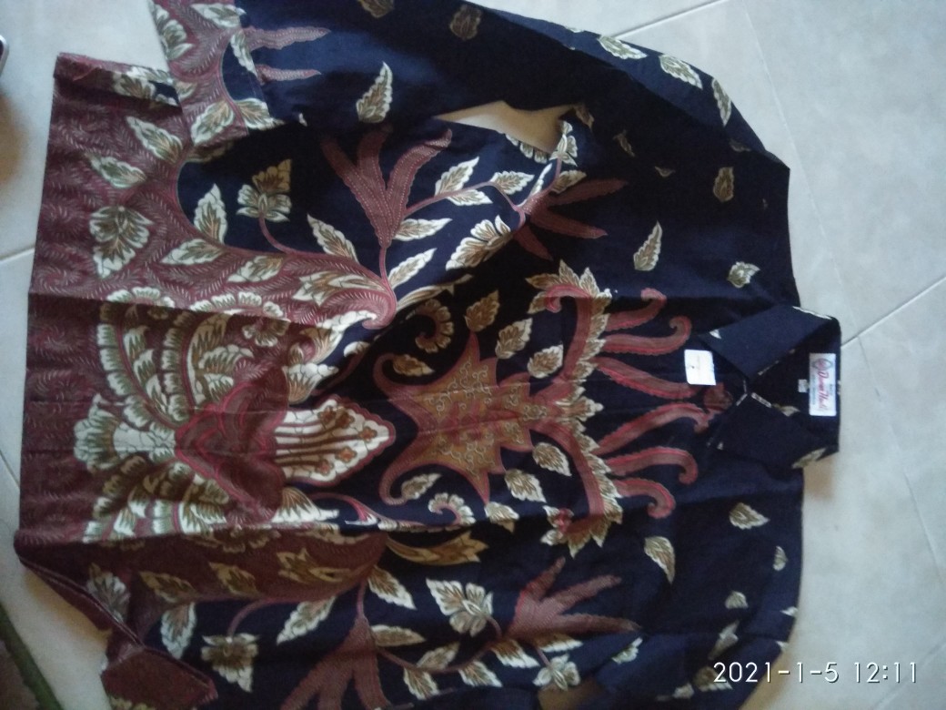 Ms736 Batik Solo Lengan Panjang Danar Hadi