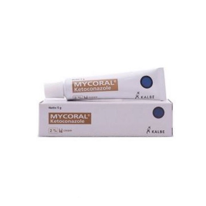 MYCORAL 2% CREAM 5 GRAM KRIM OBAT JAMUR KULIT PANU MURAH