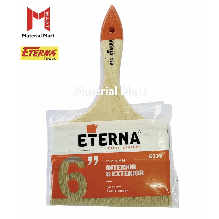 Kuas Cat Eterna 633 6” ORI | Kuas Eterna 6 inch | Kuas Cat Tembok 633 | Material Mart