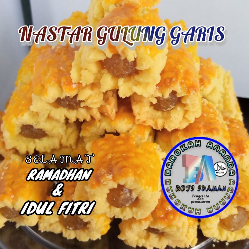 

Nastar Gulung Garis/kue lebaran