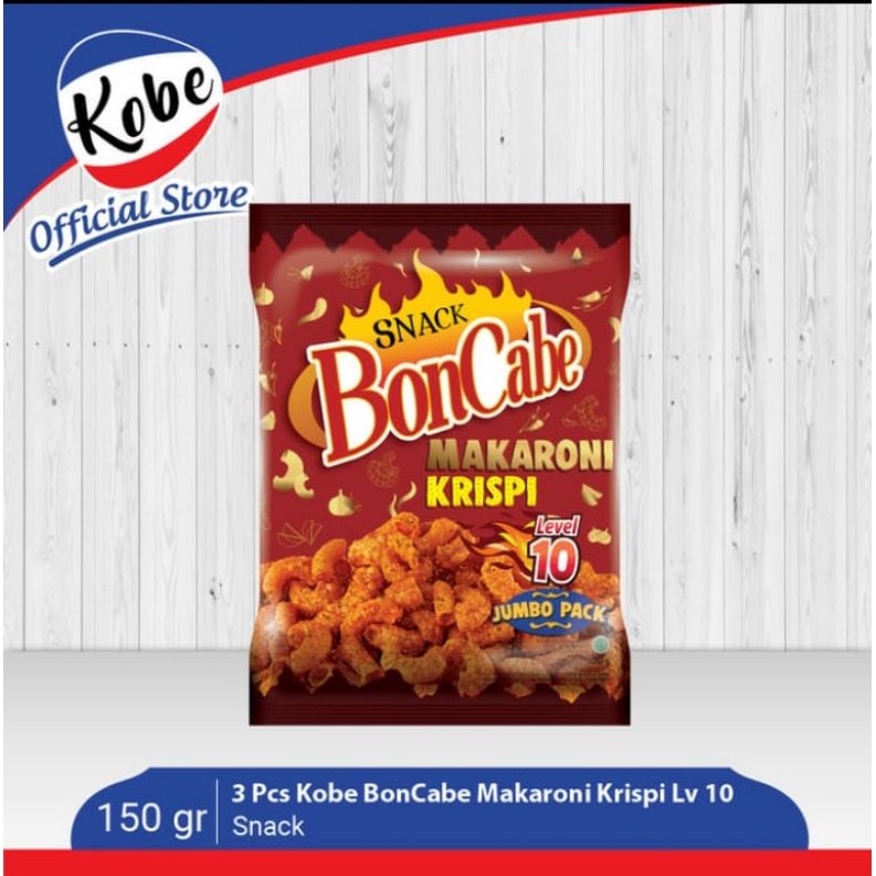 

KOBE Boncabe Makaroni Krispi 150gr Level 10