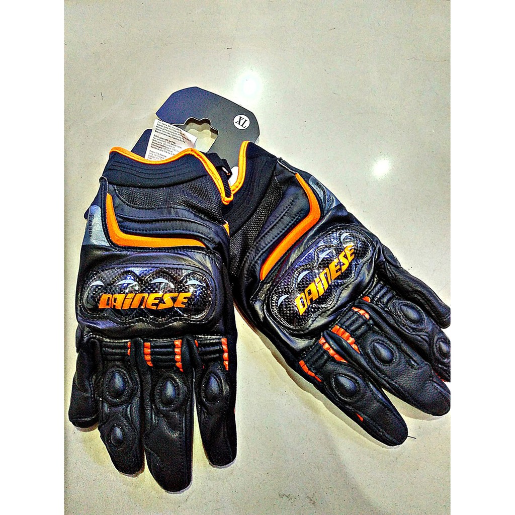 Sarung Tangan Dainese D1 Carbon Gloves Dainese D1 Carbon Sarung Tangan Touring Dainese Shopee Indonesia