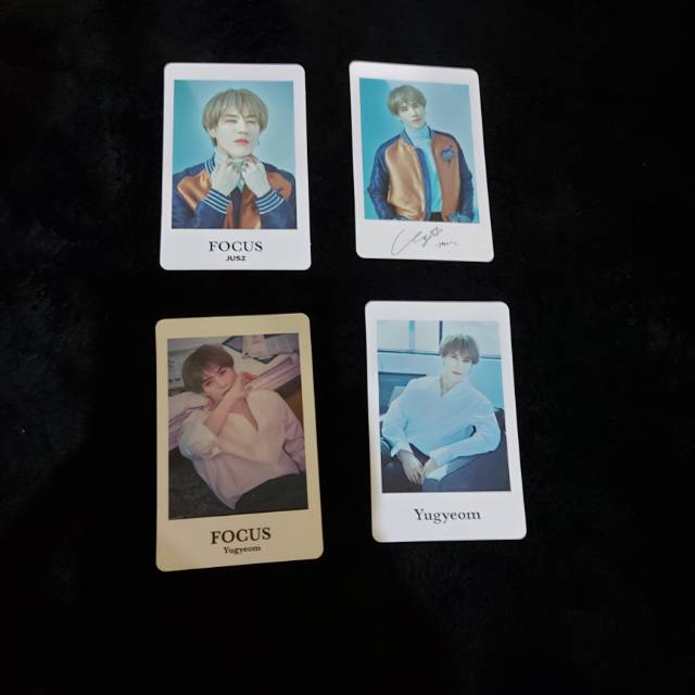 YUGYEOM JUS2 JAPAN POLAROID